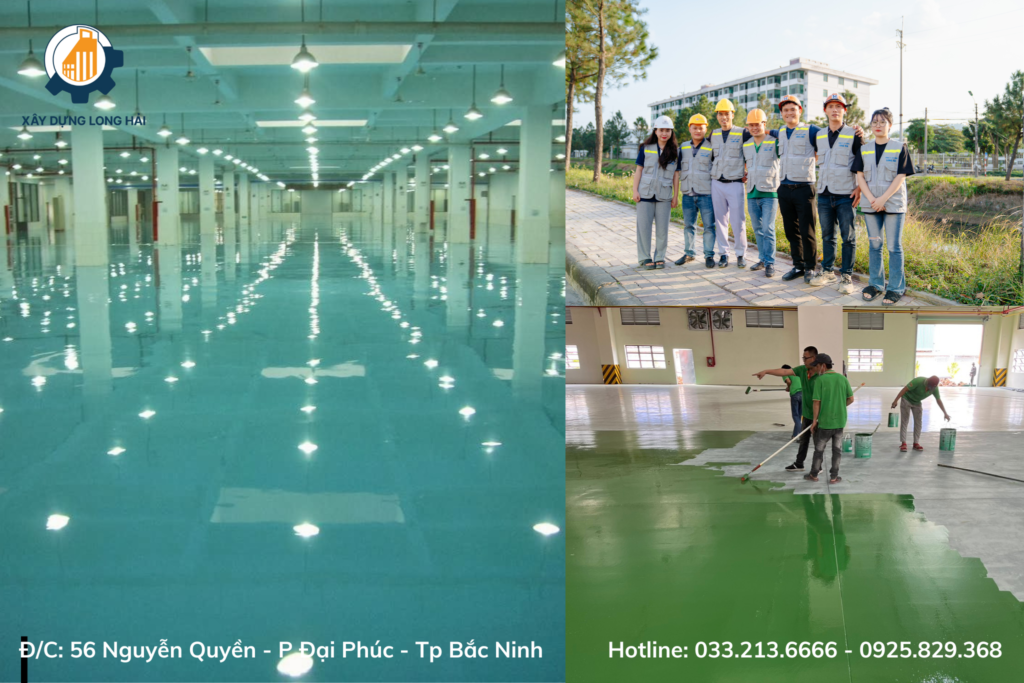 Vì sao nên chọn Công ty Long Hải thi công sơn sàn epoxy?