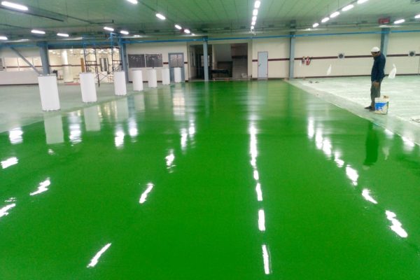 Vì sao nhà xưởng công nghiệp lại dùng sơn epoxy?